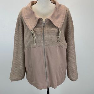 ⭐️Monoreno nwt sweater jacket full zip size medium